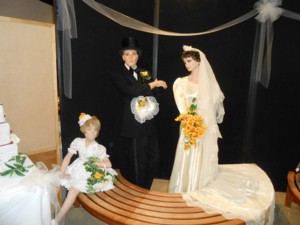 WEDDING EXHIBIT AT THE MUSEUM